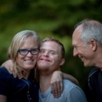 Mother and Father with Special Needs Son